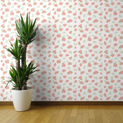 Pink Self-Adhesive Wallpaper You'll Love in 2020 | Wayfair